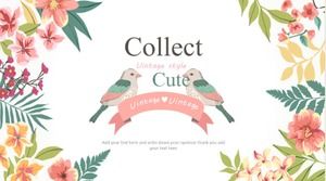 เทมเพลต ppt รายงานสรุปงานสร้างสรรค์ที่วาดด้วยมือขนาดเล็ก