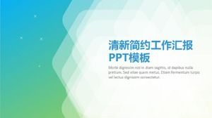 جديد وبسيط عمل تقرير أسلوب عمل قالب PPT