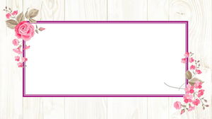 منعش الخشب الحبوب زهرة صورة PPT الخلفية