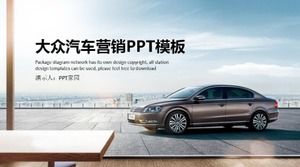 Plan marketingowy Volkswagen raport z badania rynku szablon ppt