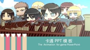 Modèle ppt de classe ouverte d'enseignement de dessin animé mignon pour enfants