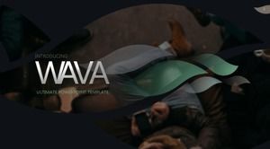 เทมเพลต ppt รายงานสรุปความสร้างสรรค์งานศิลปะที่สวยงาม