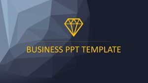 ダーククリエイティブビジネススタイルユニバーサルpptテンプレート