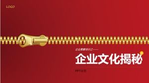 Modello ppt di formazione sulla cultura aziendale semplice e generoso