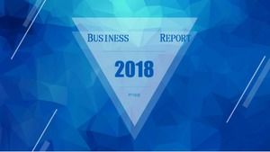 蓝色创意动感星空唯美ppt模板