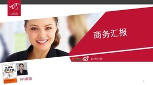 نموذج تقرير الأعمال الهندسي البسيط قالب ppt