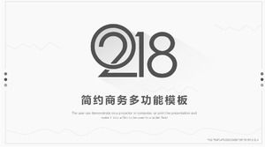 Plantilla ppt multifuncional de negocios simple y de moda