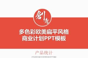 Modèle de ppt de présentation de route de projet d'entrepreneuriat créatif de mode