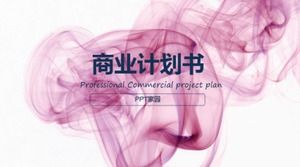 Stilvolle und schöne Businessplan-ppt-Vorlage