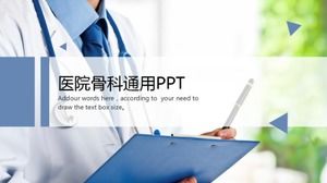 Hastane ortopedisi genel ppt şablonu