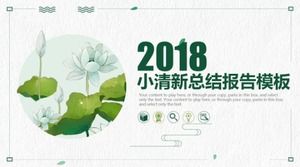 تقرير ملخص عمل جديد ورائع قالب ppt