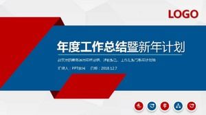 Zwięzłe i wykwintne roczne podsumowanie prac i szablon ppt nowego planu rocznego