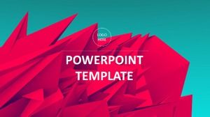 Plantilla ppt de resumen de trabajo extranjero fresca y de moda