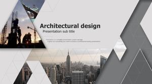 簡單的英文工作報告ppt模板