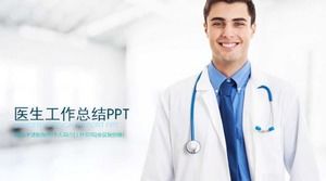 Modèle ppt de résumé de travail de médecin simple et pratique