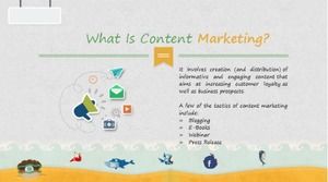 เทมเพลต PPT การ์ตูนต่างประเทศ