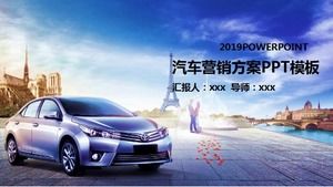 Plan marketing automobile ppt template_toyota car