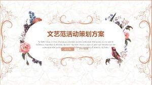 Modello ppt per la pianificazione degli eventi del campus