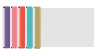 Mode und einfacher persönlicher Arbeitsplan ppt-Vorlage