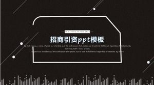 Modèle ppt de promotion des investissements