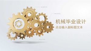 Mechaniczny szablon projektu podziałki ppt