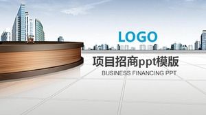 PPT-Vorlage für Projektinvestitionen