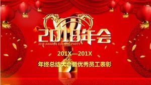 Modèle de ppt dynamique de réunion annuelle