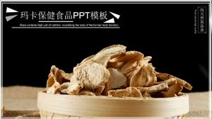 Sağlık ürünleri tanıtım ppt şablonu