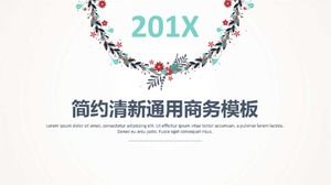 Exibição de modelo de ppt de relatório de trabalho