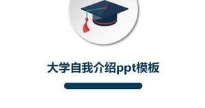 Modèle ppt d'auto-présentation universitaire