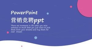 Szablon konkursu marketingowego ppt