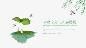 Șablon ppt pentru raportul tezei de absolvire