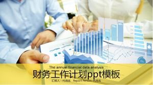 Plantilla ppt del plan de trabajo financiero