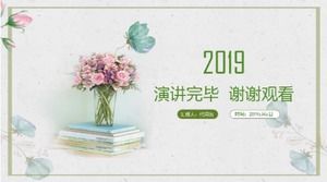 Modelo de ppt de ensino simples