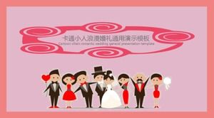 PPT-Vorlage für die Hochzeitsplanung