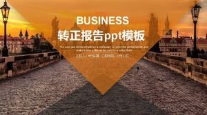 Positive report ppt template