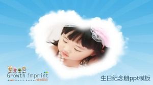 Birthday album ppt template