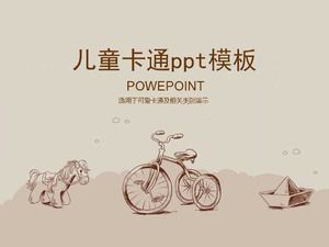 Template ppt kartun anak-anak