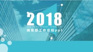 ملخص عمل قسم المبيعات ppt