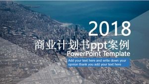 Template rencana bisnis pemula ppt