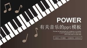 Modèle de musique ppt