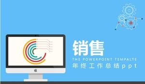 ملخص عمل نهاية العام المبيعات جزء لكل تريليون