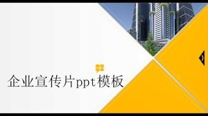 Modelo de ppt de vídeo promocional corporativo