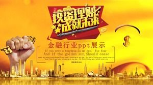 pantalla ppt de la industria financiera