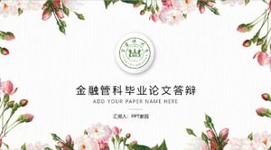 mba thesis defense ppt template