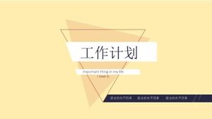 template ppt rencana kerja 2018