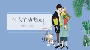 Valentine's Day dynamic ppt template