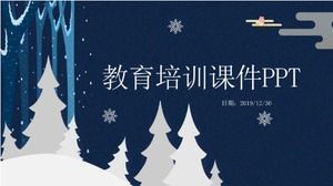 Plantilla ppt de cursos de educación y formación