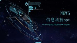 Templat ppt teknologi informasi