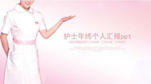 Nurse year-end personal report ppt template